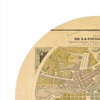 LIMA PERU - city poster - city map poster print - Thumbnail 1