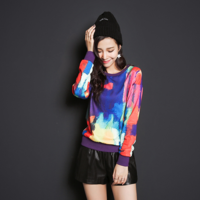 WOOLEN INNER MULTICOLOR FIGURED OTHERMIX SWEATSHIRT 5ML4045X-1 - Thumbnail 1