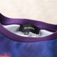 WOOLEN INNER MULTICOLOR FIGURED OTHERMIX SWEATSHIRT 5ML4045X-1 - Thumbnail 4