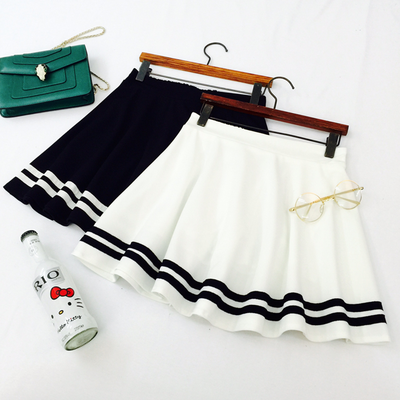 Fashion students navy skirt