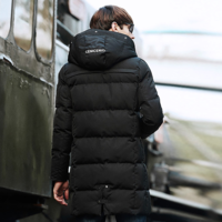 ARMYGREEN BLACK JAPANESE STYLE REMOVABLE CAP WARM WINTER COAT SA5M - Thumbnail 3