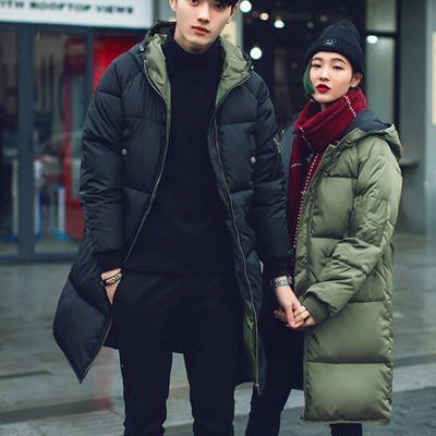 Armygreen black japanese street fashion with side seam pocket sa5m