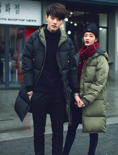 ARMYGREEN BLACK JAPANESE STREET FASHION WITH SIDE SEAM POCKET SA5M