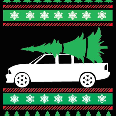 Chevy s10 ugly christmas sweater