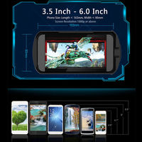 VR BOX 2ND GENERATION VIRTUAL REALITY 3D GLASSES BLUETOOTH CONTROL BLUE GLASS JOYSTICK GAMEPAD - Thumbnail 4