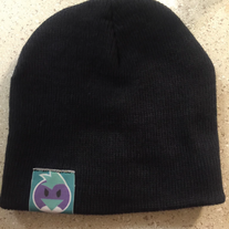 Black Character Beanie