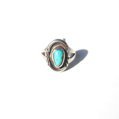 Vintage traditional turquoise