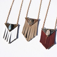 Leather, Brass, & Stone Badges - Thumbnail 2