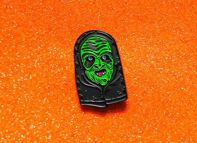Witch Mask Enamel Pin 160