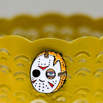 Jason pin version enamel pin 072