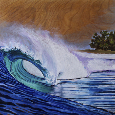 "walk up the point" print