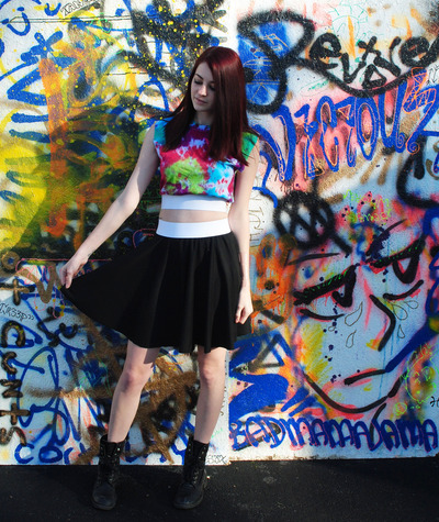 Tie-Dye Elastic Outfit