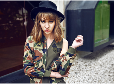 MAXMARTIN SPECIAL DESIGN CAMOUFLAGE BASEBALL JACKET M60052J71