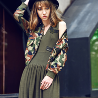 MAXMARTIN SPECIAL DESIGN CAMOUFLAGE BASEBALL JACKET M60052J71 - Thumbnail 1