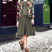 MAXMARTIN SPECIAL DESIGN CAMOUFLAGE BASEBALL JACKET M60052J71 - Thumbnail 2