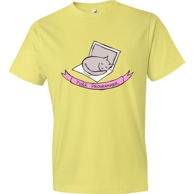 Purr programmer men's tee - Thumbnail 1