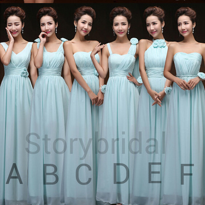 2015 bridesmaid dress,long bridesmaid dress,mint bridesmaid dress,sexy bridesmaid dress,custom bridesmaid dress,mismatched bridesmaid dress,15050723 - Thumbnail 5