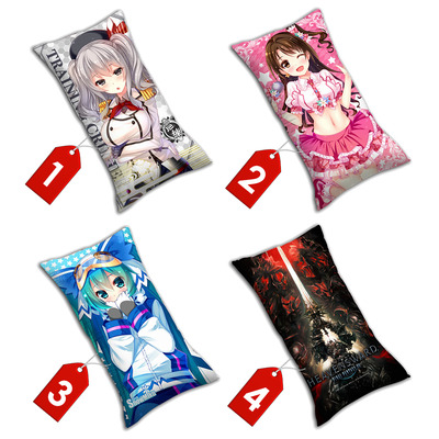 Brand New 40 x 70cm Japanese Anime Dakimakura Rectangle Pillow Cover