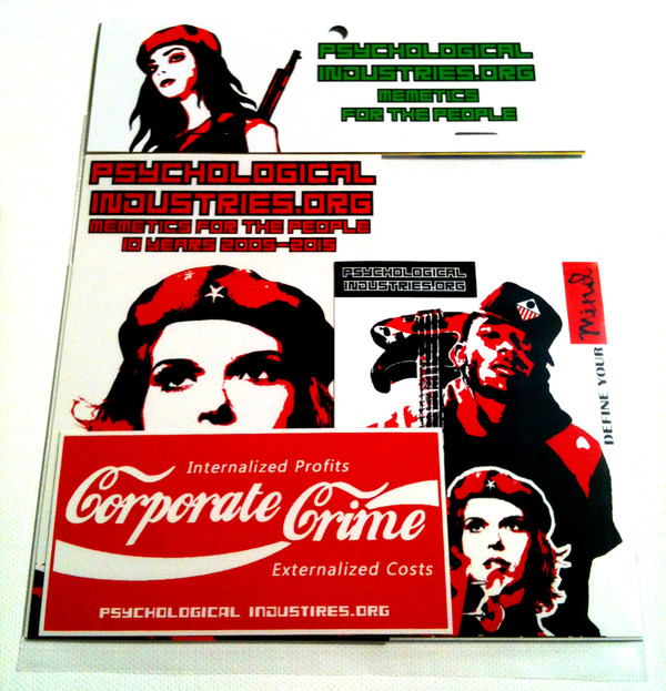 10 Year Hustle - Vinyl Sticker Pack - by Psychological Industries