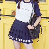 SAILOR STRIPED SKIRT - Thumbnail 2