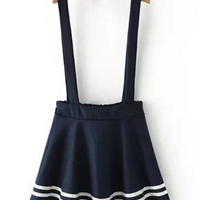 SAILOR SUSPENDER DRESS - Thumbnail 1