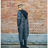 MAXMARTIN GRAY FALL CARDIGAN SWEATER M8688E354 - Thumbnail 3