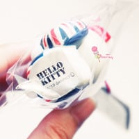 Rare* Hello Kitty Flag Union Jack Heart Squishy (Licensed) - Thumbnail 3