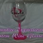 Personalized Diva Wine Glass-1