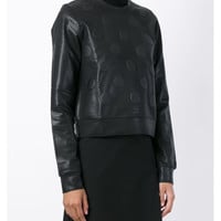 Diesel Black Gold Black Polka Dot Sweater - Thumbnail 1