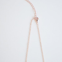 Wood Glass Metal Bead Necklace NL1042 - Thumbnail 4