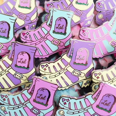Jelly Babe 4 Ever Enamel Pin