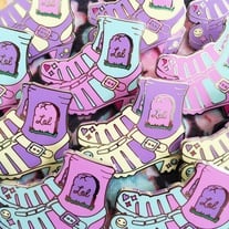 Jelly Babe 4 Ever Enamel Pin