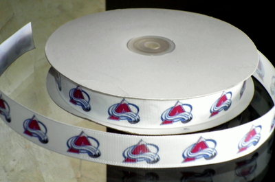 7/8"  Avalanche Inspired Custom Printed Grosgrain Ribbon