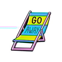 Go Away Chair Enamel Pin By Margherita Urbani