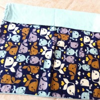 Baby blanket- Small/ car seat size 18x22in - Thumbnail 1