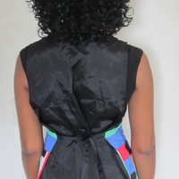 KC Spencer New York Oversized Uni-Print Vest - Thumbnail 1