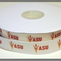7/8" Arizona State University Inspired Custom Printed Grosgrain Ribbon