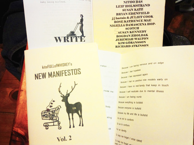 NEW MANIFESTOS VOL 2