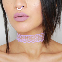 Lolita Lace Choker (Lilac)