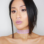 Lolita Lace Choker (Lilac) - Thumbnail 3