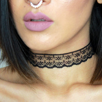 Lolita Lace Choker (Black)