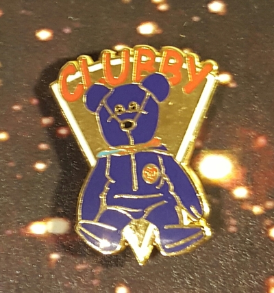 Clubby Enamel Pin