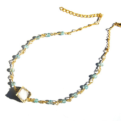 Druzy choker