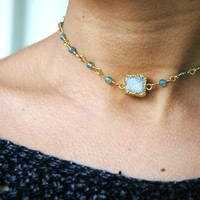 Druzy Choker - Thumbnail 4