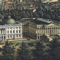 Washington, D.C in 1871 - Bird's Eye View, Map, Aerial, Panorama, Vintage, Antique, Reproduction, Giclée, Fine Art, Wall Art, History - Thumbnail 2