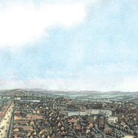 Washington, D.C in 1871 - Bird's Eye View, Map, Aerial, Panorama, Vintage, Antique, Reproduction, Giclée, Fine Art, Wall Art, History - Thumbnail 4