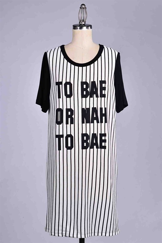 Bae Shirt Dress 