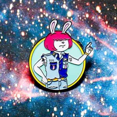 Molly ramone enamel pin sw035