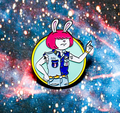 Molly Ramone Enamel Pin SW035