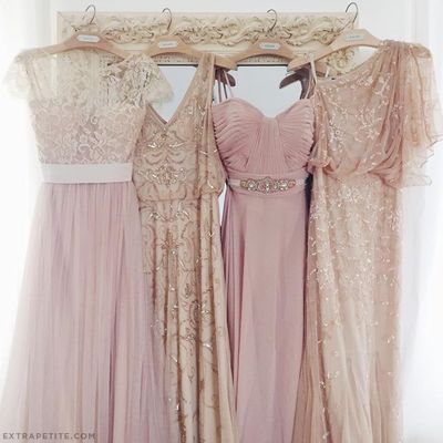 Long bridesmaid dress, blush pink bridesmaid dress, cheap bridesmaid dress, mismatched bridesmaid dress, bridesmaid dresses 2016,bds2793 - Thumbnail 5